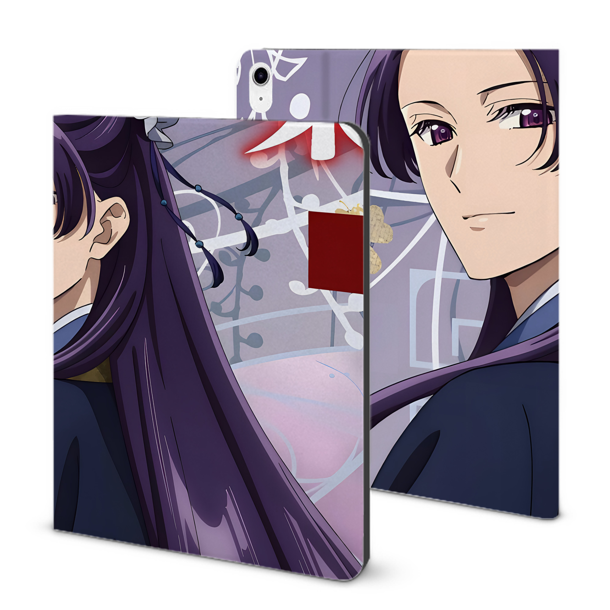 （画像用） 薬屋のひとりごと The Apothecary Diaries IPad ケース ブック型 PUレザー TPU 耐衝撃 軽量 薄型 ペン収納なし 全面保護 IPad 各モデル対応